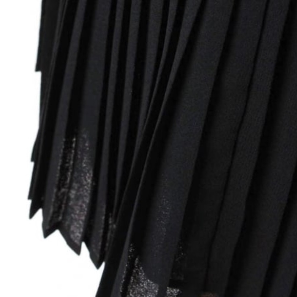 SOLD NWT MICHAEL KORS Pleat Hem Fit & Flare Dress - Picture 4 of 8